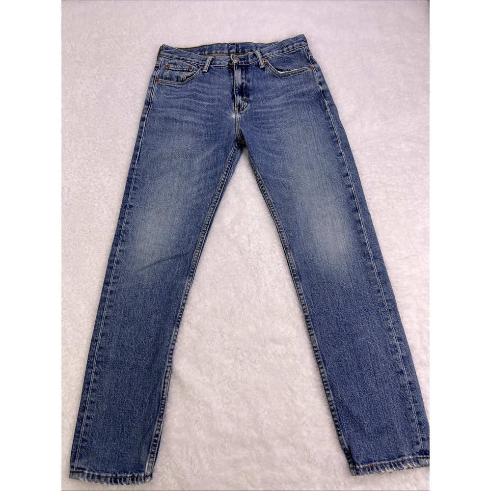 Levi's 510 Men's Slim/Skinny Jeans 30x30 Blue Denim Medium Distressed VTG Y2K